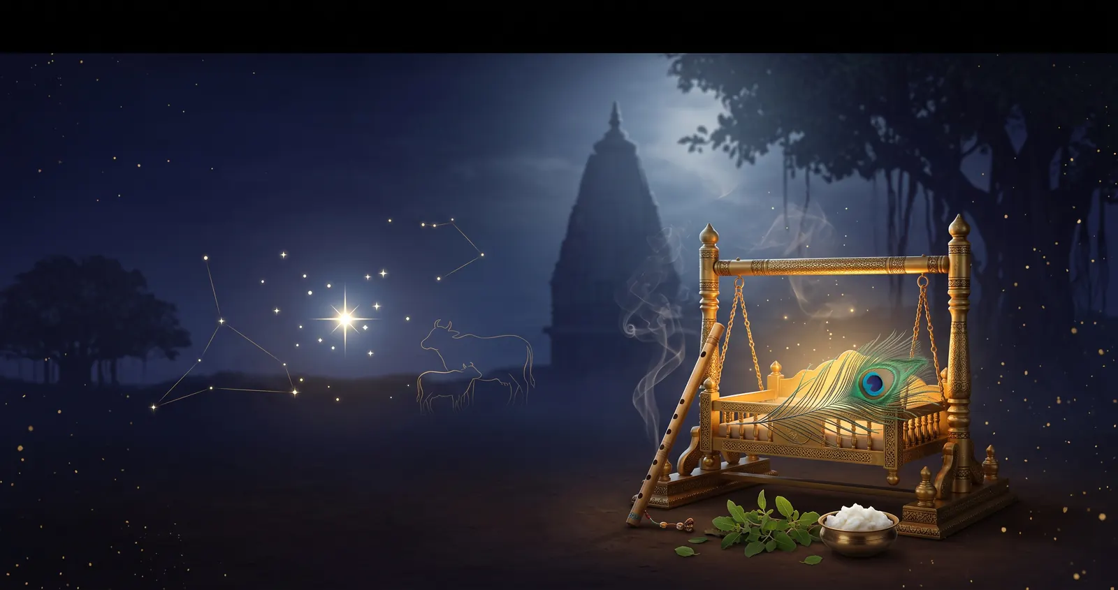 Krishna Janmashtami 2026: Is It September 4 or 5? Rohini Nakshatra, Nishita Muhurat & What Krishna's Own Chart Teaches Us