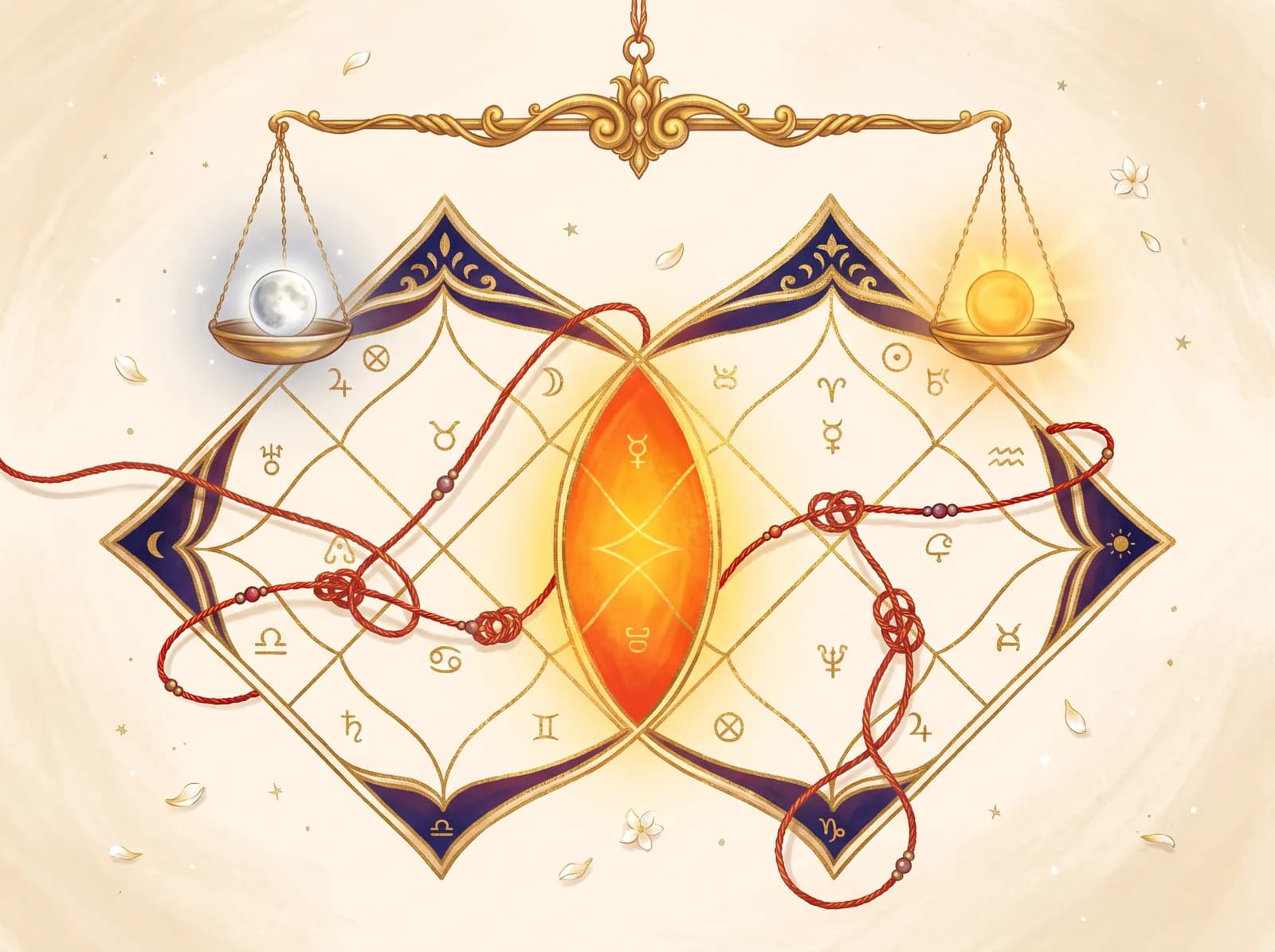 Kundali Matching illustration