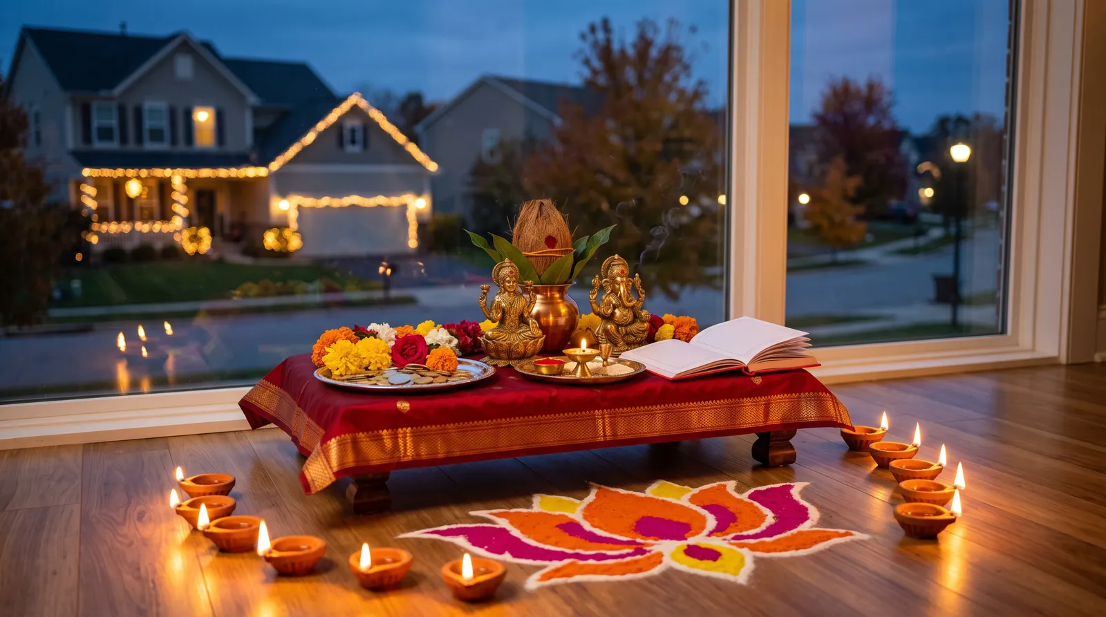 Diwali 2026 Lakshmi Puja Muhurat in USA, UK, Canada, Australia & UAE: City-Wise Timings (Not IST)