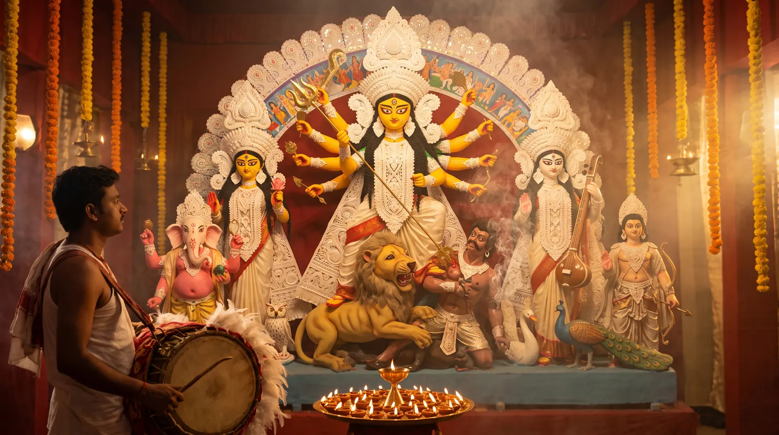 Durga Puja 2026: Dates, Sandhi Puja Time by Panjika, Why There Are Two Saptamis & the Pujo Schedule from Kolkata to New Jersey